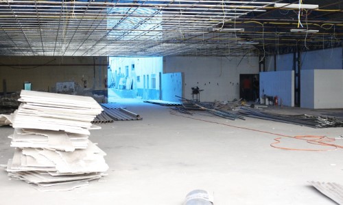 Parte civil das obras de revitalização do Restaurante Popular de VR chegam a 60% de conclusão